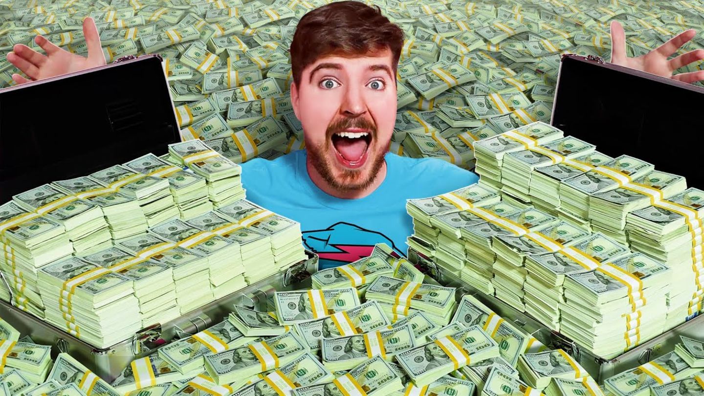 Die reichsten Youtuber 2021: MrBeast verdiente 54 Millionen ...