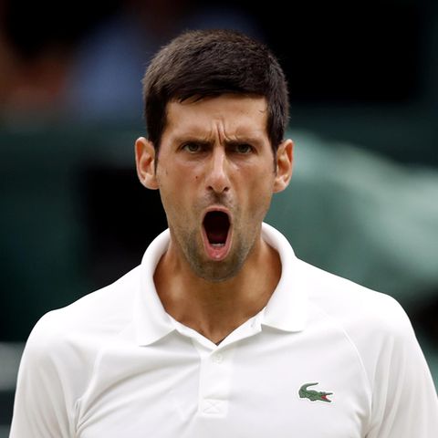 Novak Djokovic reißt den Mund auf