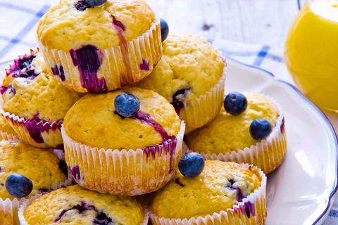 Blaubeer-Käsekuchen-Muffins