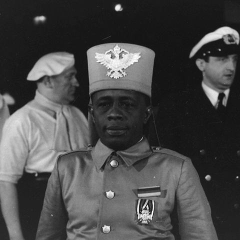 Der Schauspieler Bayume Mohamed Husen