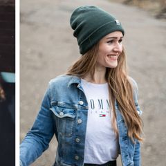 Vorher-Nachher: Lisa im Alter von 22 Jahren mit 135 Kilo. Lisa nachdem sie abgenommen hat.