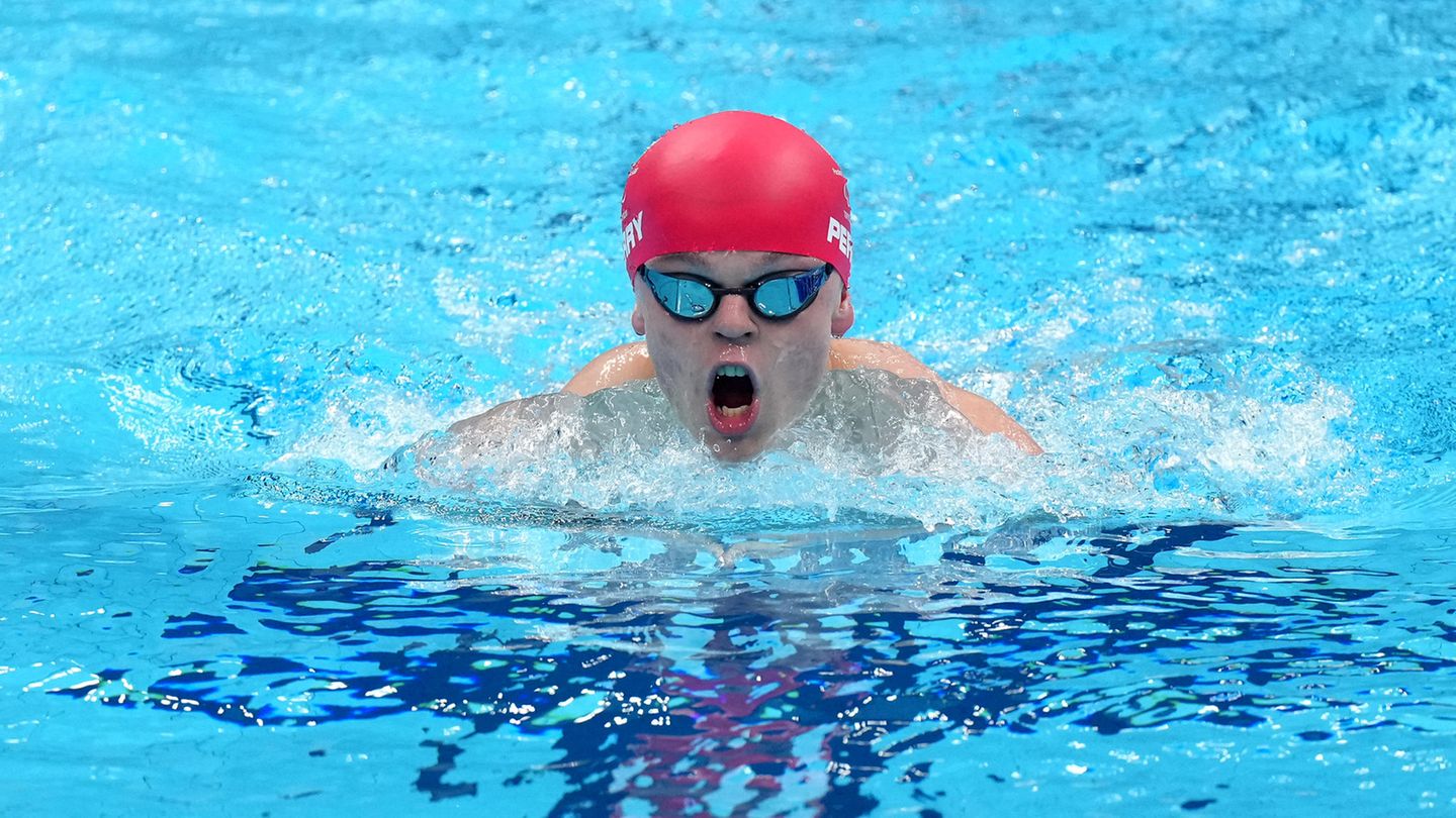 Der Paralymics-Athlet Will Perry, 21, in Tokio