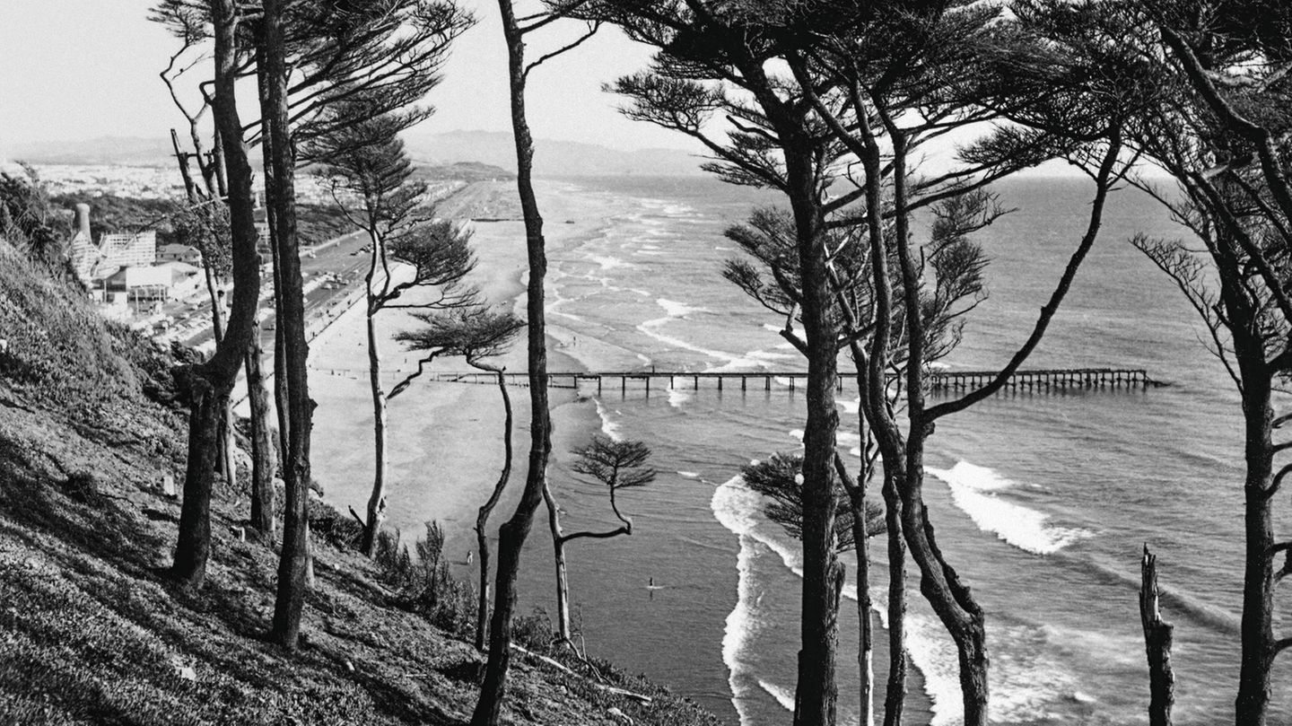 Ocean Beach von den Sutro Heights