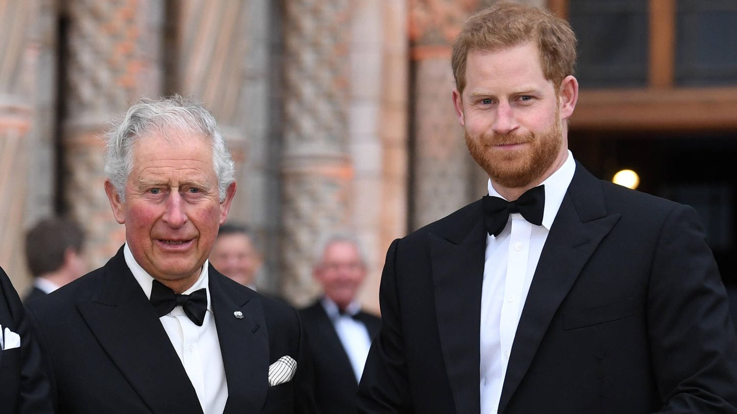 Prinz Charles und Prinz Harry