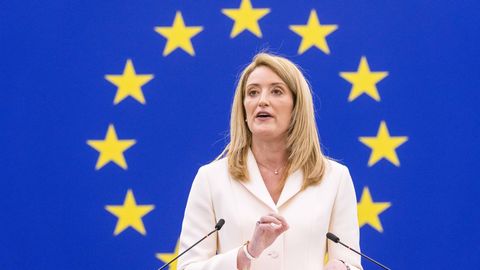 Roberta Metsola ist die neue Präsidentin des EU-Parlaments
