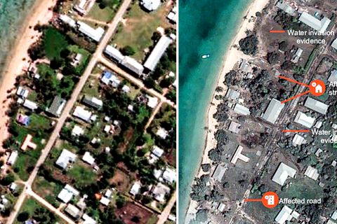 Vulkanausbruch in Tonga