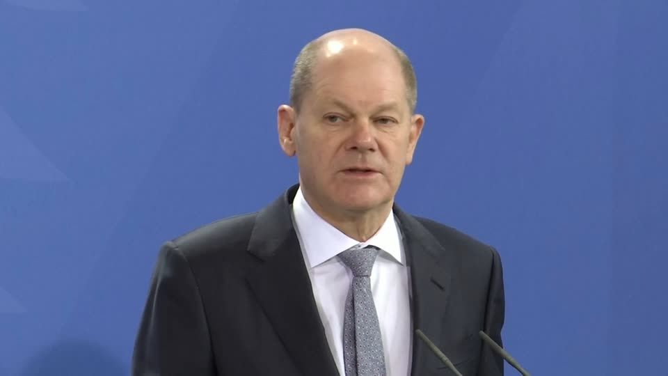 Video: Scholz trifft NATO-Generalsekretär Stoltenberg: Deeskalieren!