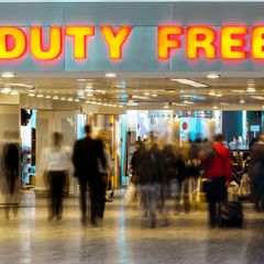 Duty-Free-Bereich in Istanbul