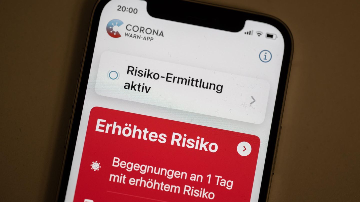 Rote Meldung in der Corona-Warn-App