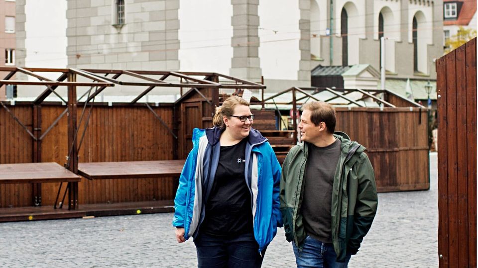 Von Schwaben ins Silicon Valley: Claudia und Benedikt Sauter in ihrer Wahlheimat Augsburg
