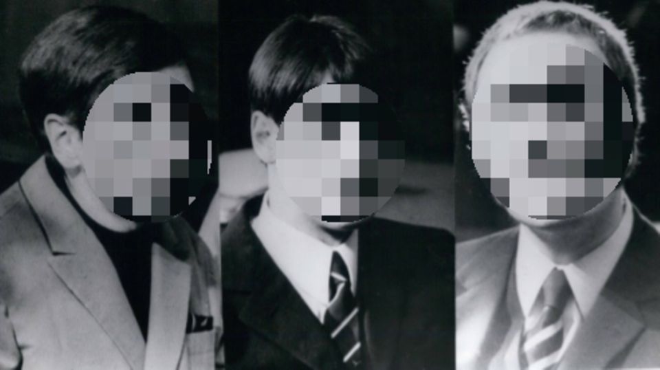 20. Januar 1969: Die Angeklagten im Lebach-Prozess. Während einer von ihnen (M.) wegen Beihilfe zu sechs Jahren Haft verurteilt wurde, erhielten die anderen beiden eine lebenslängliche Freiheitsstrafe. Die Angeklagten im Lebach-Prozess. Während einer von ihnen (M.) wegen Beihilfe zu sechs Jahren Haft verurteilt wurde, erhielten die anderen beiden eine lebenslängliche Freiheitsstrafe.