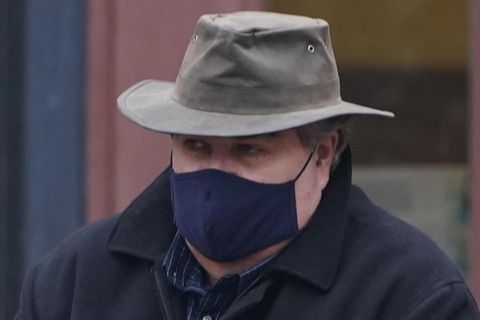 Peter S. am Montag beim Verlassen des Gerichts in Carlisle. Er soll einen Mann als Sklaven gehalten haben