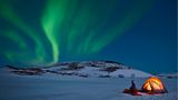 Polarlichter bei Reykjahlíð auf Island