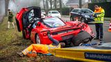 Ferrari Enzo wird verladen