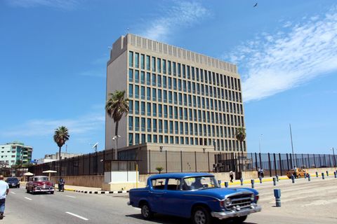 Die US-Botschaft in Havanna (Archivbild). 2016 tauchte hier erstmals das "Havanna-Syndrom" bei Diplomaten auf