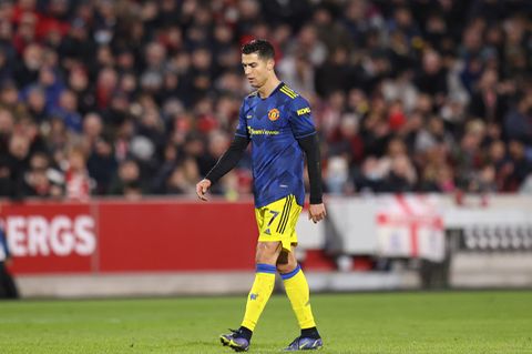 Cristiano Ronaldo bei seiner Auswechslung
