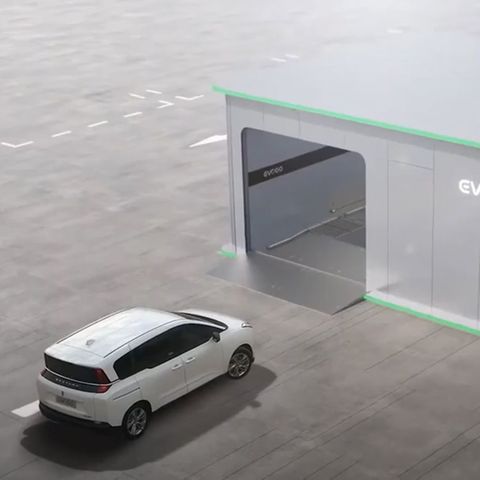 Ein Modul ist kaum größer als eine Doppelgarage
