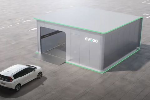 Ein Modul ist kaum größer als eine Doppelgarage