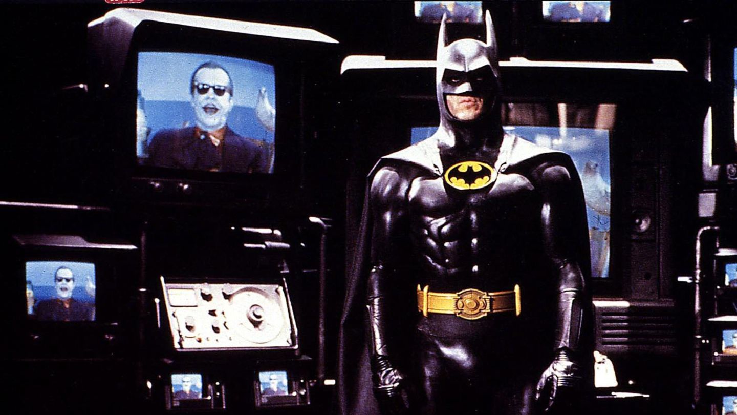 Batman und Joker im Batman-Kinofilm von 1989