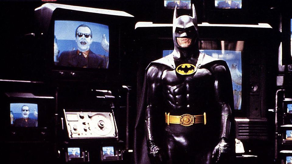 Batman und Joker im Batman-Kinofilm von 1989