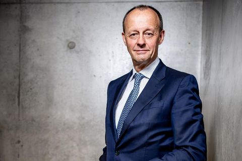 Ein Porträt von Friedrich Merz