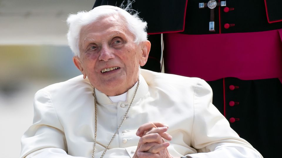 Der emeritierte Papst Benedikt XVI., Joseph Ratzinger