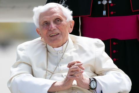 Der emeritierte Papst Benedikt XVI., Joseph Ratzinger