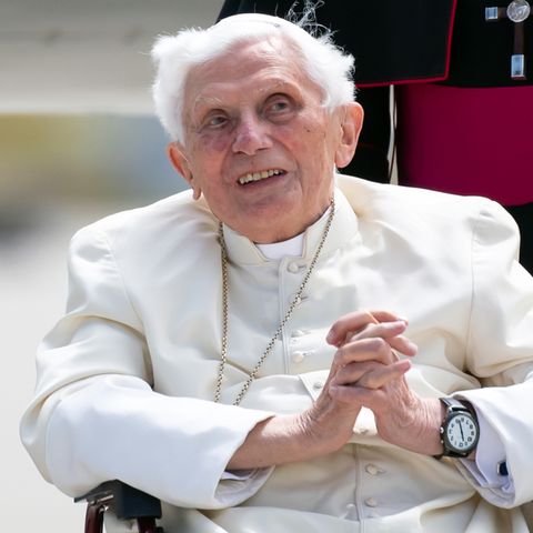 Der emeritierte Papst Benedikt XVI., Joseph Ratzinger