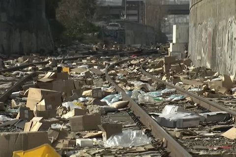 USA: Plünderungen von Güterzügen sorgen für Aufsehen – Gouverneur: "Was zum Teufel geht hier vor?"