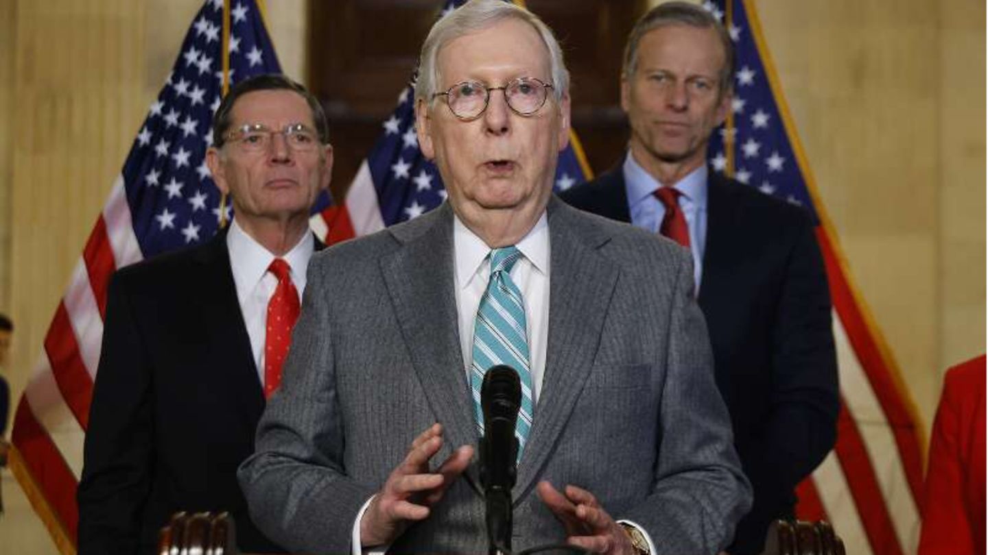 Fraktionschef der Republikaner im US-Senat, Mitch McConnell