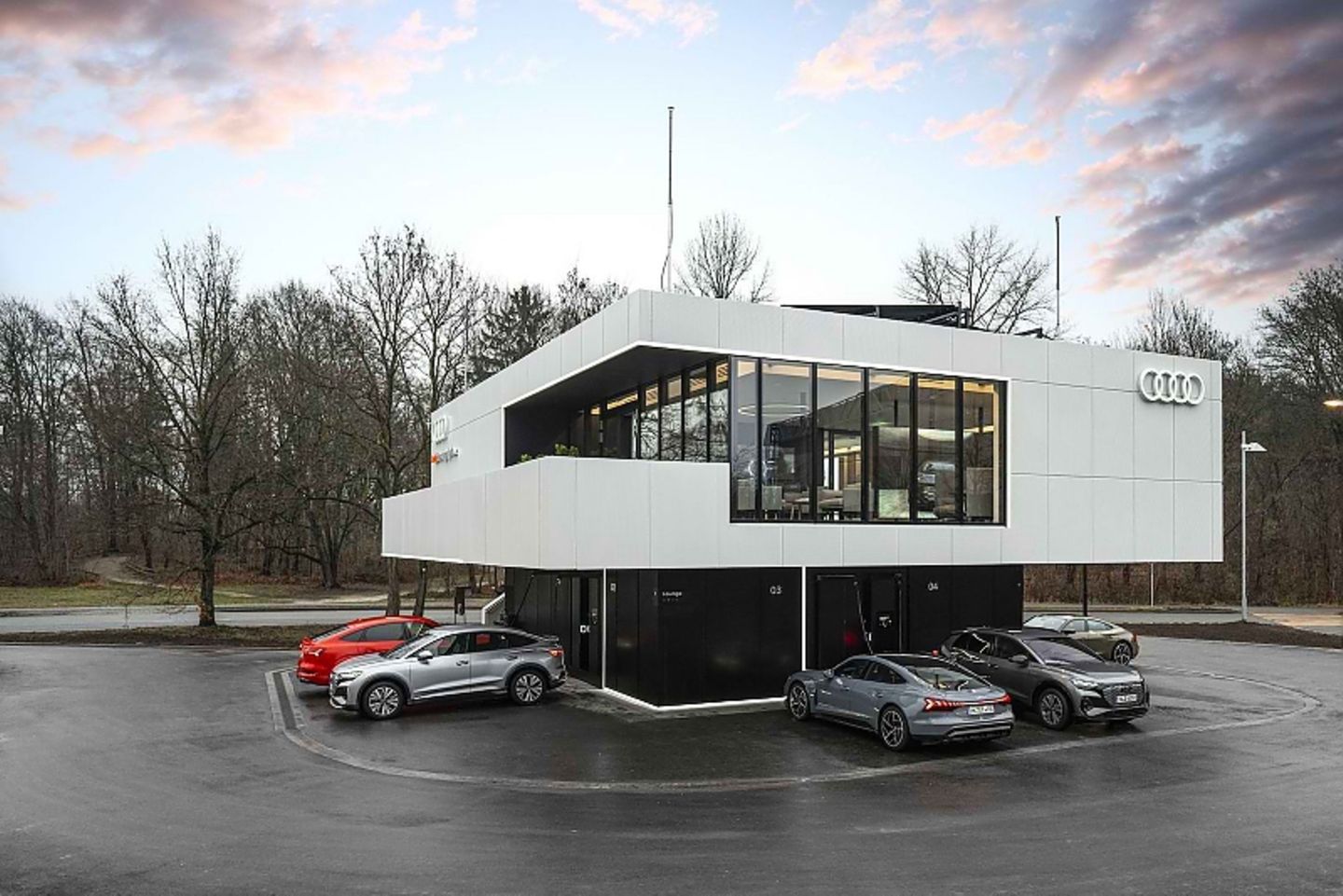 Audi Ladestation