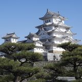 Die Burg Himeji in der Präfektur Hyōgo