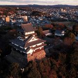 Das Schloss Inuyama Jo auf der Insel Hokkaido