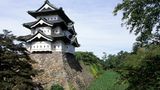 Die Burg Hirosaki in der Präfektur Aomori
