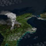 Vulkanausbruch - Taupo