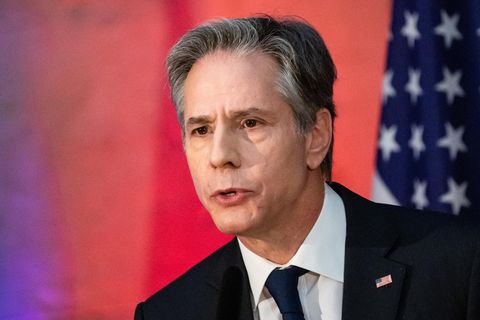 US-Außenminister Antony Blinken trifft sich mit dem russischem Kollegen Sergej Lawrow wegen der Ukraine-Krise