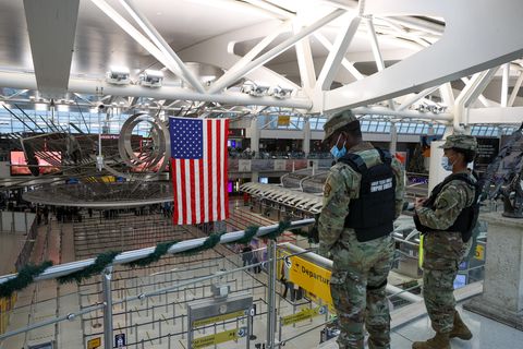 Nach der Landung auf dem JFK-Airport wurde der renitente Ire verhaftet.