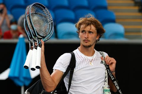 Alexander Zverev nach seiner Achtelfinal-Niederlage