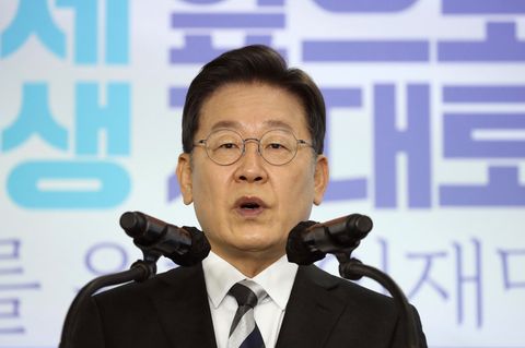 Lee Jae-myung, Präsidentschaftskandidat in Südkorea