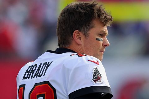Tom Brady beim Spiel gegen die Los Angeles Rams