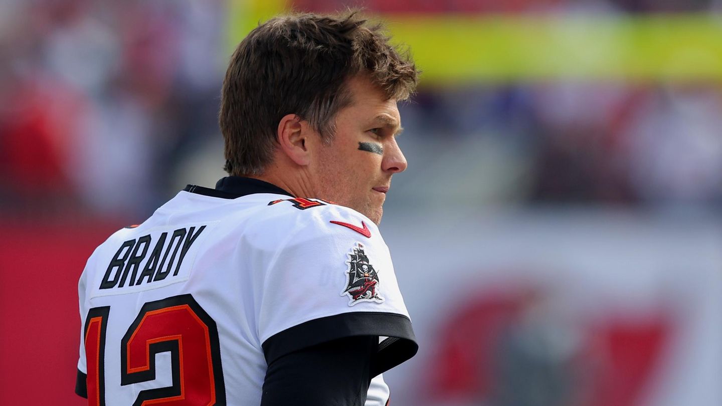 Tom Brady beim Spiel gegen die Los Angeles Rams