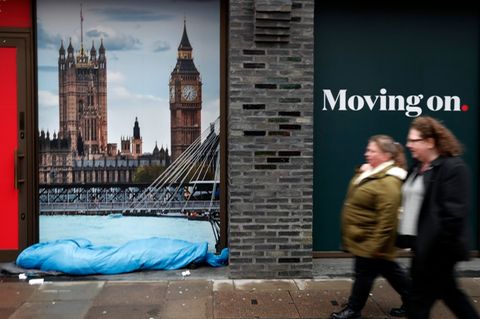 Armut ist in Großbritannien zu einem landesweiten Problem geworden.