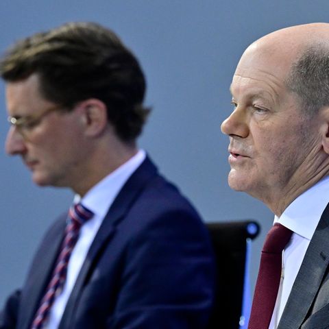 Olaf Scholz und Hendrik Wüst