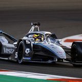 Mercedes EQ Formel E Team Pilot Stoffel Vandoorne bei den Valencia Tests 2022