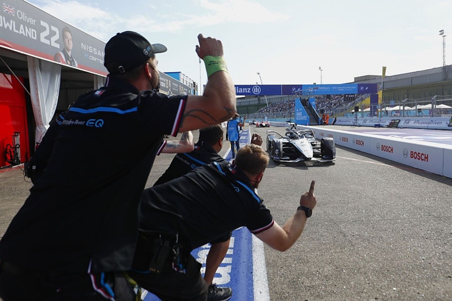 Mercedes Benz EQ hat die Teamwertung der Formel E 2021 gewonnen