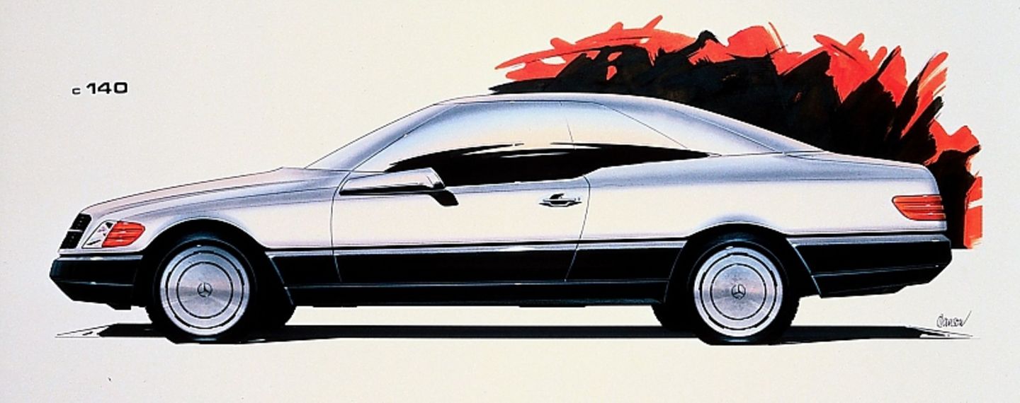 Mercedes S-Klasse Coupé C140