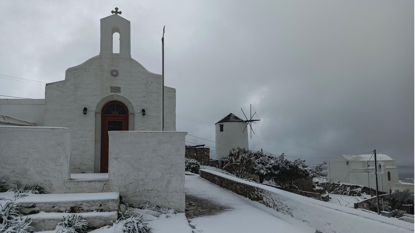Kykladen-Insel Syro