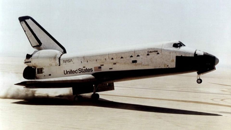 Die Raumfähre "Columbia" 