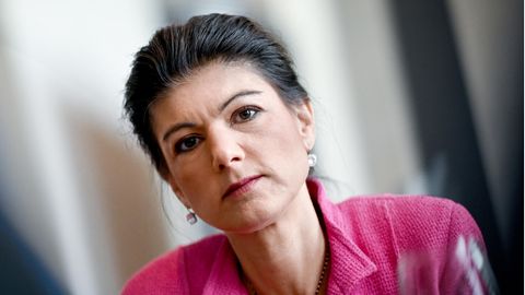 Sahra Wagenknecht, frühere Fraktionsvorsitzende der Partei Die Linke