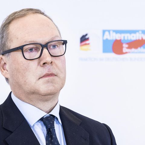 Max Otte, CDU-Mitglied und Chef der "WerteUnion", kandidiert für die AfD für das Amt des Bundespräsidenten